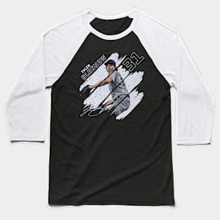 Tyler Glasnow Los Angeles D Stripes Baseball T-Shirt